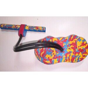 Flybar Foam Pogo Jumper Outdoor Toy Multicolor Red Yellow Blue Handle